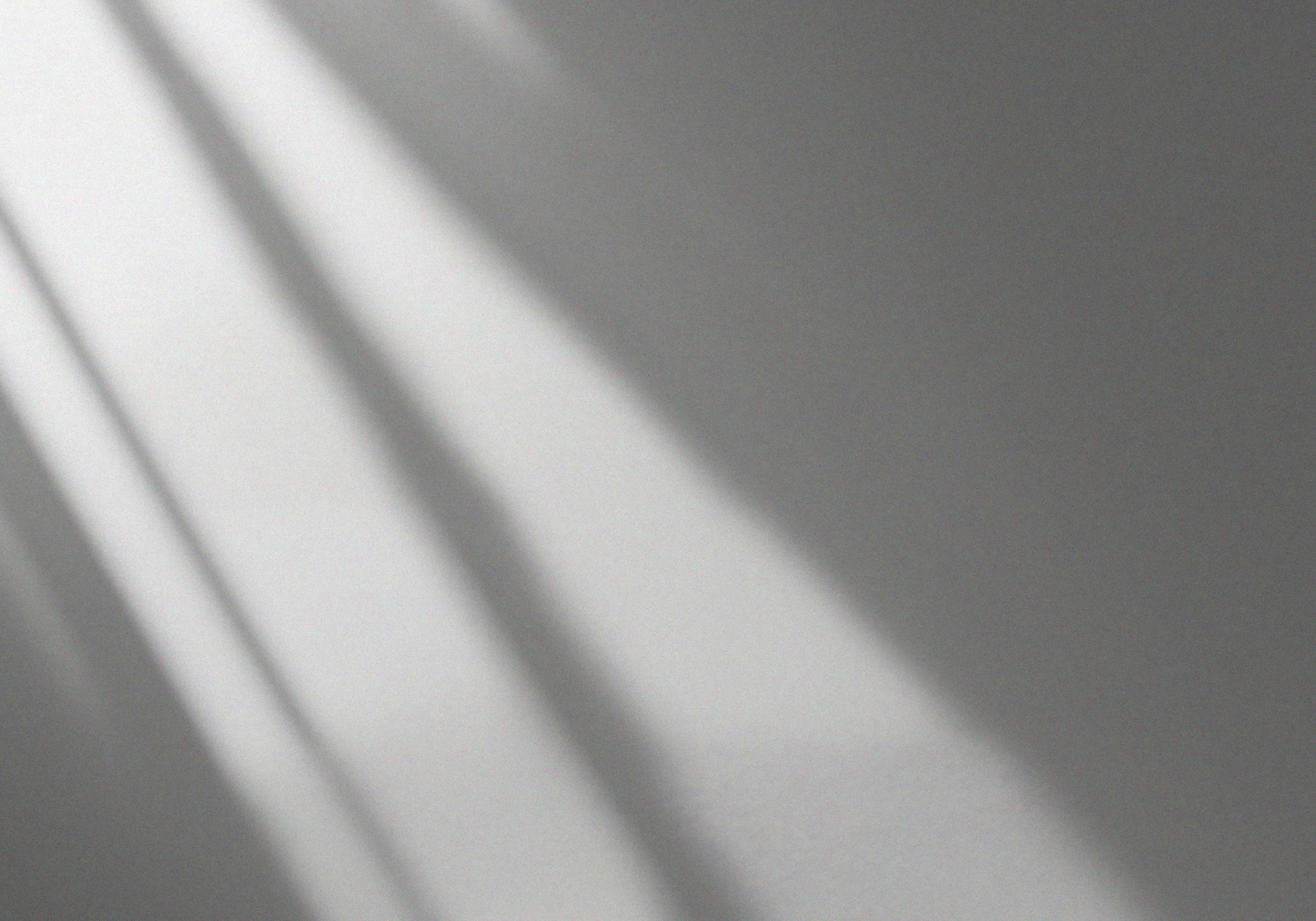 Light from the window and shadow on the wall